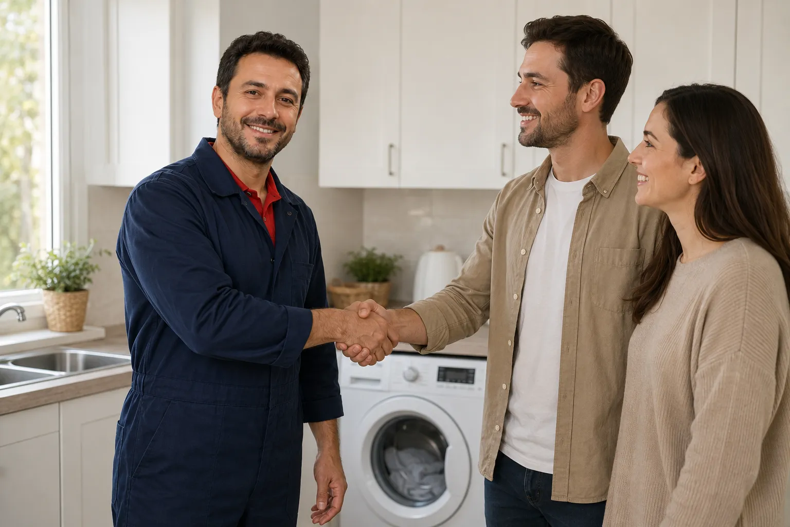 Servisten memnun Çalışkan Beyaz Eşya müşterisi